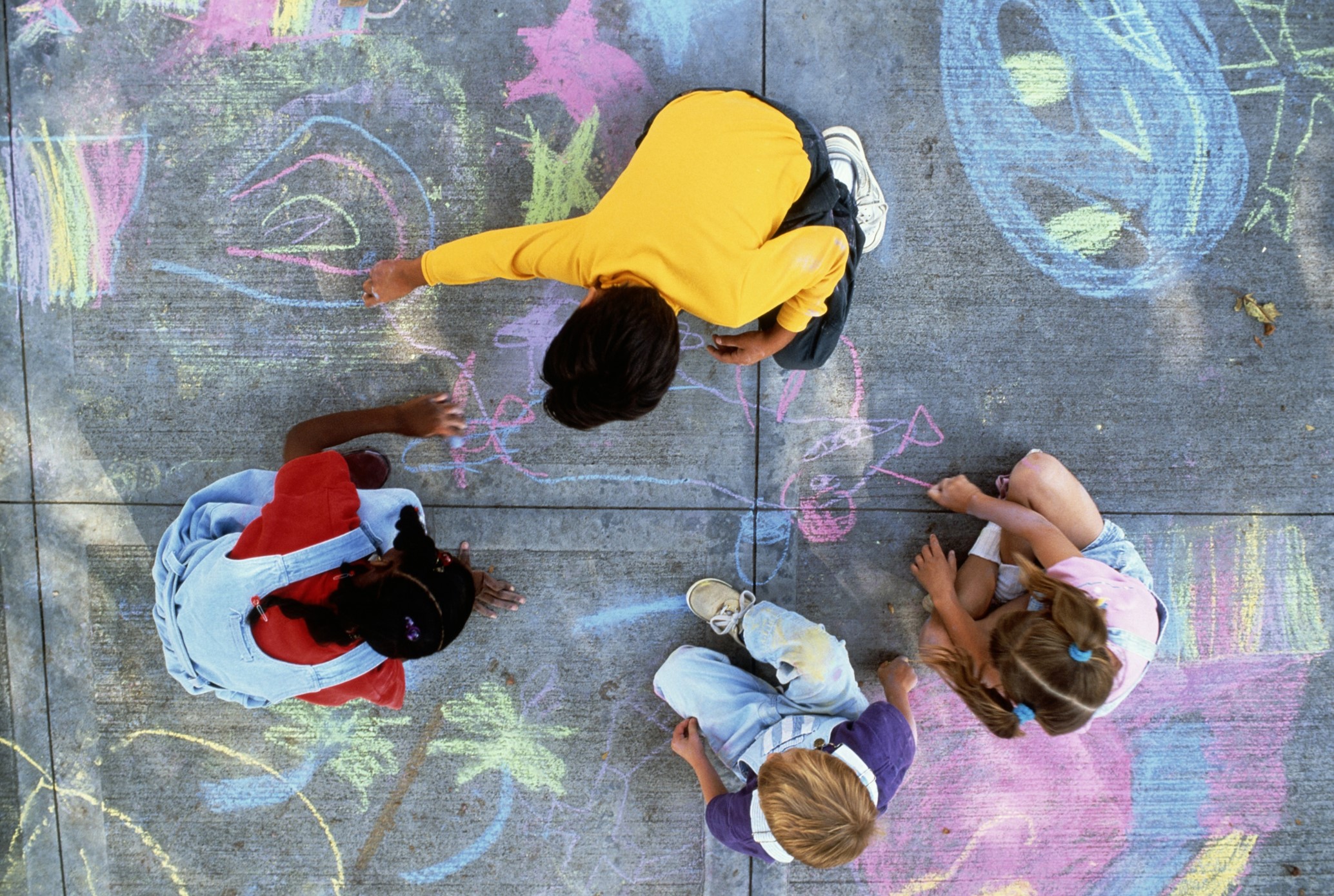 Stock image of children