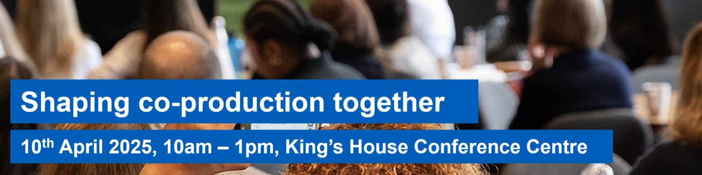 Shaping co-production together banner